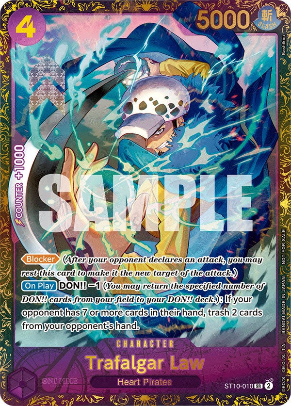 Trafalgar Law (ST10-010) [One Piece Cartas Promocionales]