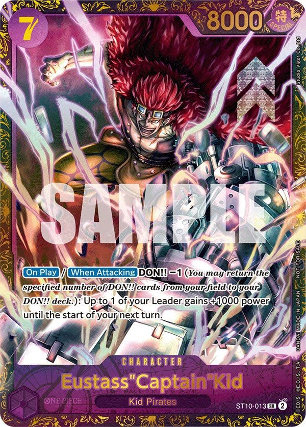Eustass "Capitán" Kid (ST10-013) [Cartas Promocionales de One Piece]