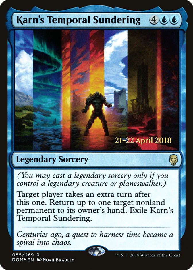 Le Déchirement temporel de Karn [Promos d'Avant-première Dominaria]