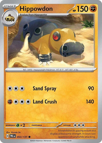 Hippowdon (053/131) [Escarlata y Púrpura: Evoluciones Prismáticas]