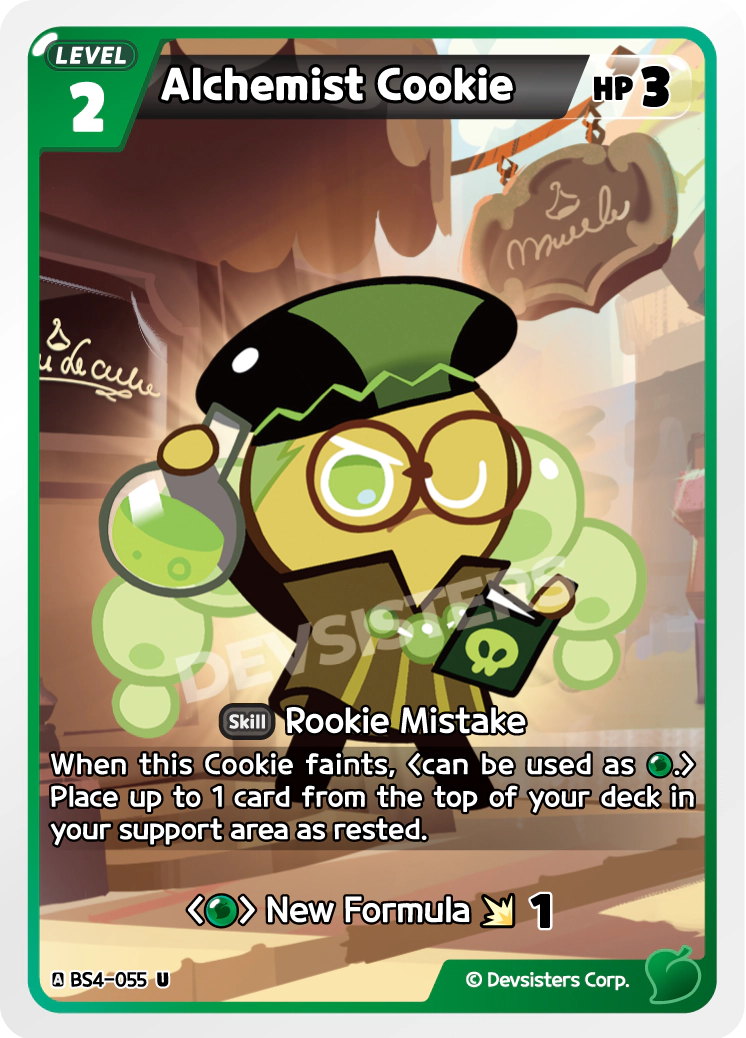 Image for Alchemist Cookie (BS4-055) (BS4) - CookieRun: Braverse TCG