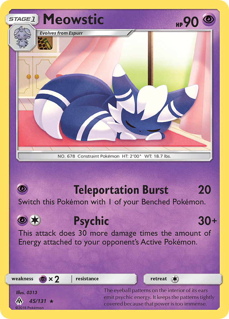 Mewstic (45/131) [Soleil et Lune : Lumière Interdite]