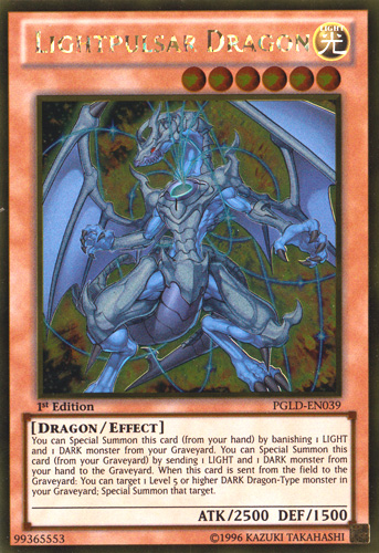Dragon du Pulsar Lumineux [PGLD-FR039] Gold Rare