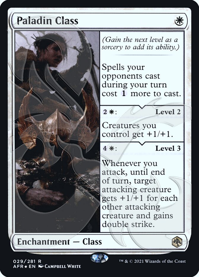 Classe Paladin (Promo Ampersand) [Dungeons & Dragons: Aventures dans les Royaumes Oubliés Promos]