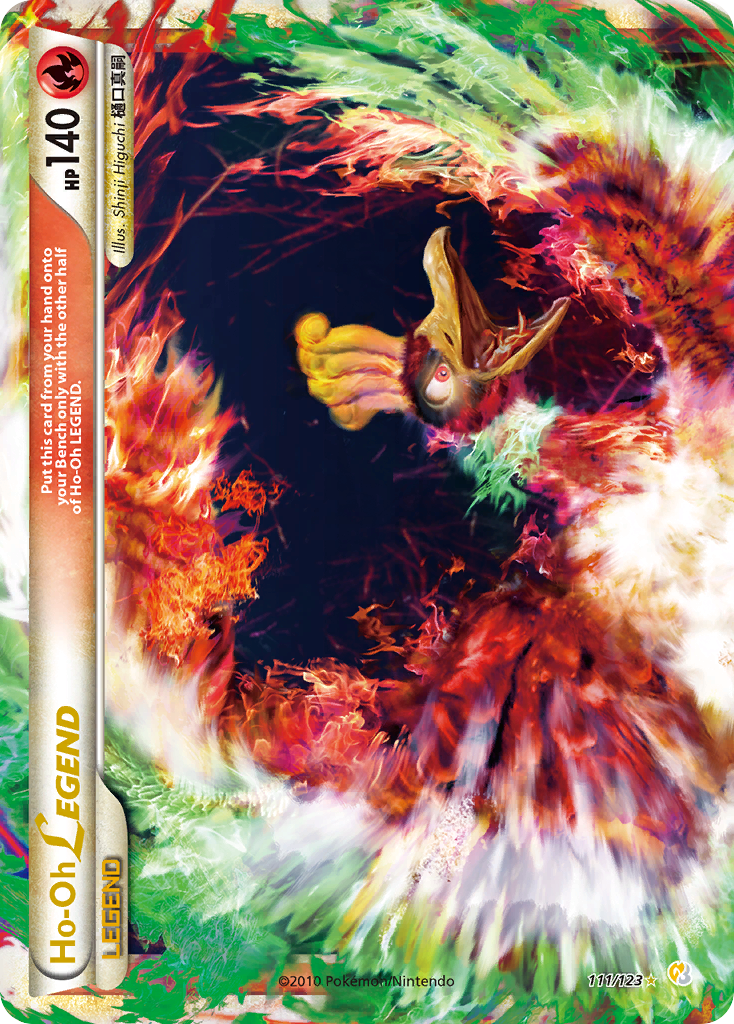 Ho-Oh LÉGENDE (111/123) [HeartGold & SoulSilver: Set de Base]