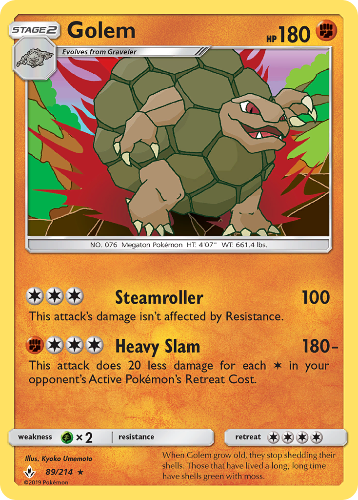 Gólem (89/214) [Sol y Luna: Lazos Indestructibles]