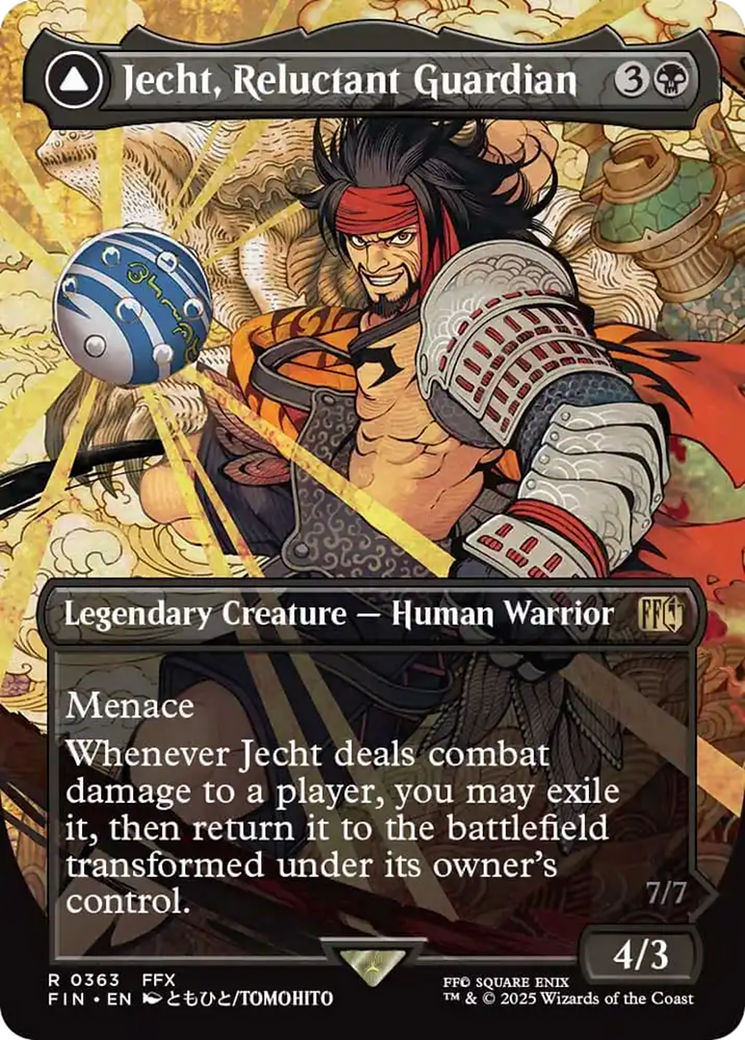Jecht, Gardien à contrecœur // Chimère ultime de Braska (Sans bordure) [FINAL FANTASY]