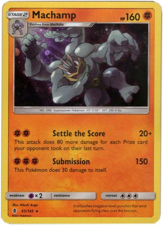 Machamp (65/145) (Holo Cosmos) [Soleil et Lune : Gardiens Ascendants]