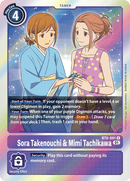 Sora Takenouchi y Mimi Tachikawa [BT6-091] [Double Diamond]
