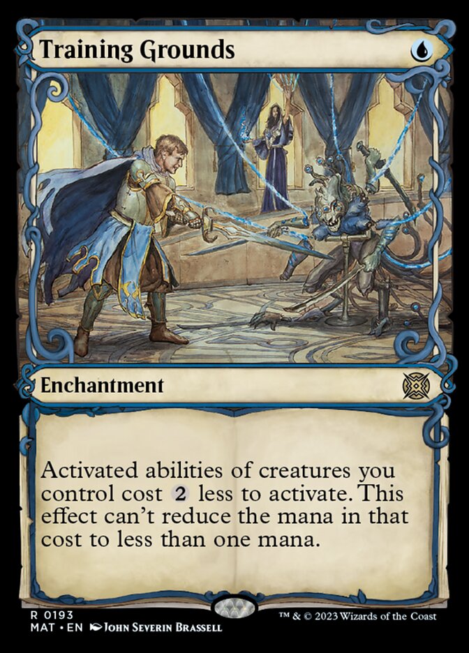 Terrain d'entraînement (Vitrine, Halo Foil) [L'Après-math : Le Fardeau]