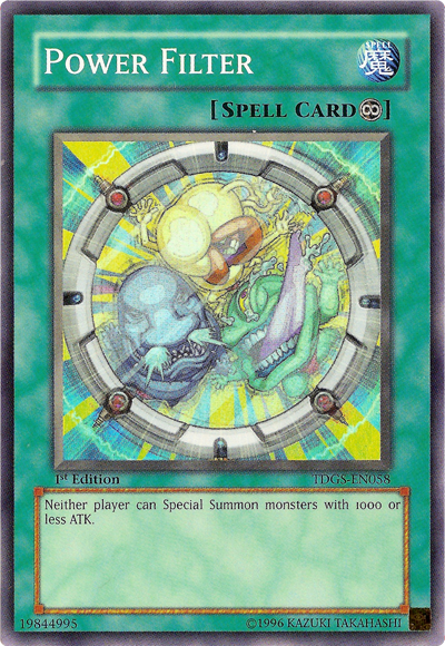 Filtre de Puissance [TDGS-EN058] Super Rare