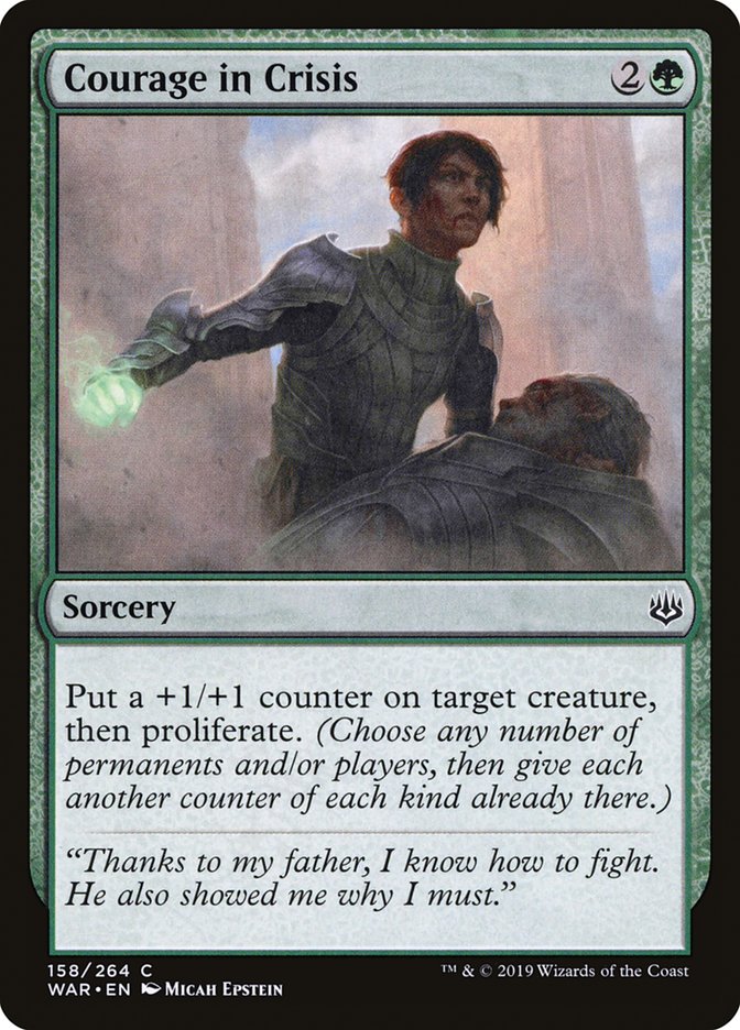 Le courage en temps de crise [La Guerre des Planeswalkers]