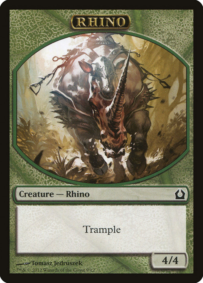 Jeton Rhino [Jetons Retour sur Ravnica]