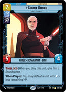 Comte Dooku - Dark Tyranus (038/252) [Étincelle de rébellion]