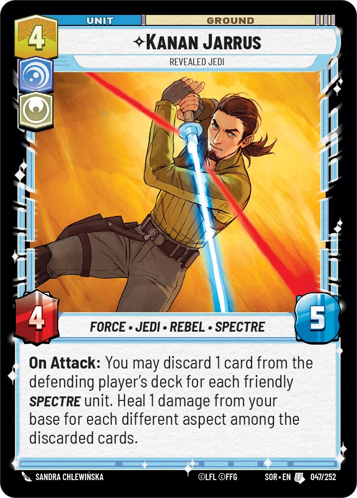 Kanan Jarrus - Jedi Révélé (047/252) [Étincelle de Rébellion]