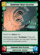 Blaster lourd à point d'ancrage (121/252) [Étincelle de rébellion]