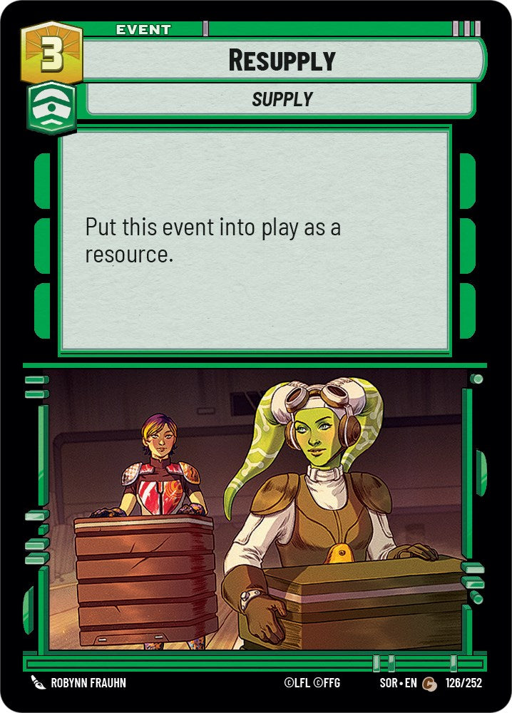 Réapprovisionnement (126/252) [Étincelle de Rébellion]