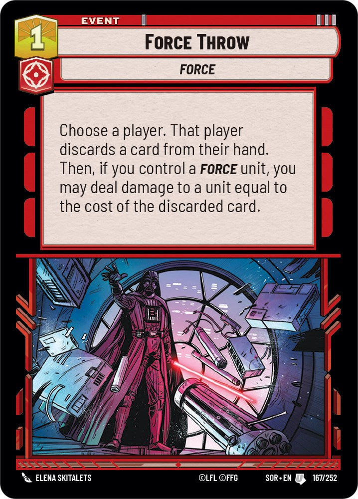 Lancer de Force (167/252) [Étincelle de Rébellion]