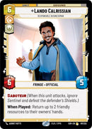 Lando Calrissian - Homme d'affaires responsable (197/252) [Étincelle de rébellion]