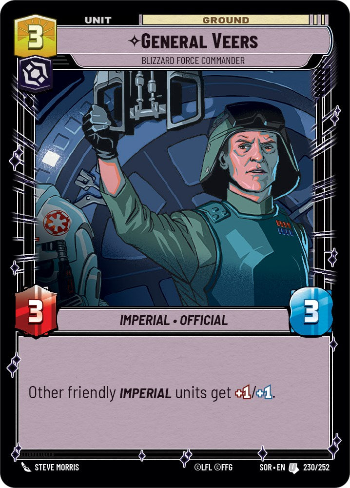 Général Veers - Commandant des Forces du Blizzard (230/252) [Étincelle de Rébellion]