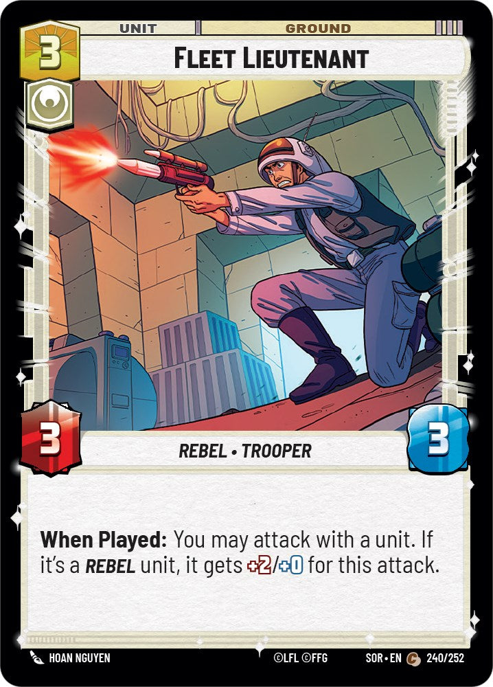 Lieutenant de la Flotte (240/252) [Étincelle de rébellion]