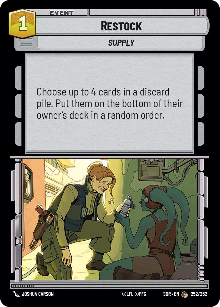 Réassort (252/252) [Étincelle de rébellion]