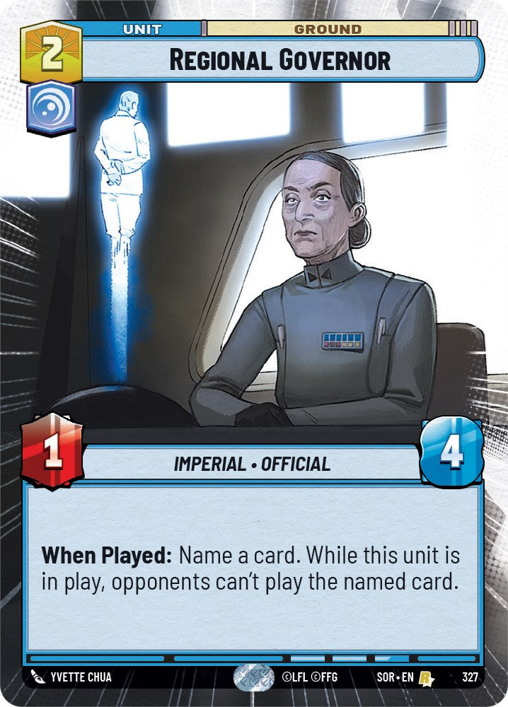 Gouverneur Régional (Hyperspace) (327) [Étincelle de rébellion]