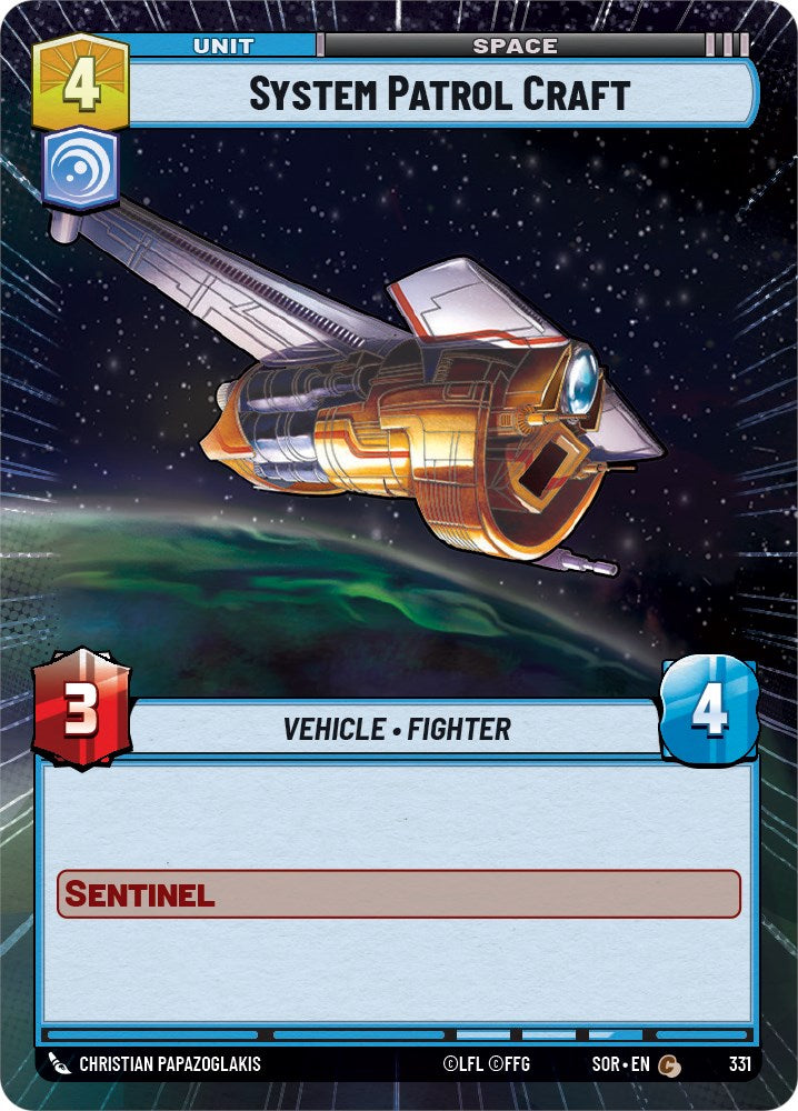 Patrouilleur système (Hyperespace) (331) [Étincelle de rébellion]