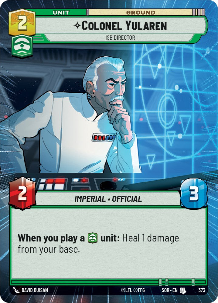 Colonel Yularen - Directeur du BSI (Hyperspace) (373) [Étincelle de rébellion]