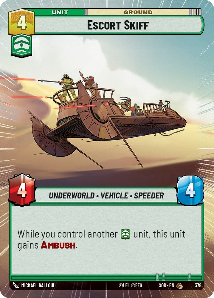 Skiff d'escorte (Hyperspace) (378) [Étincelle de rébellion]