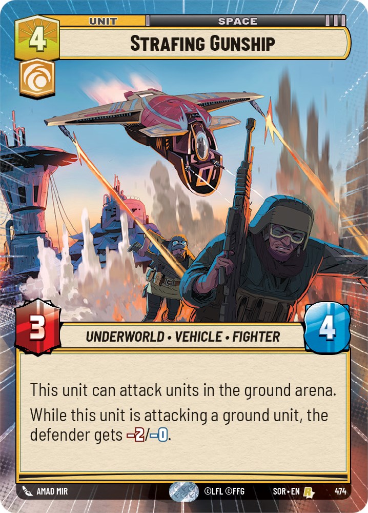 Canonnière de combat (Hyperspace) (474) [Étincelle de rébellion]