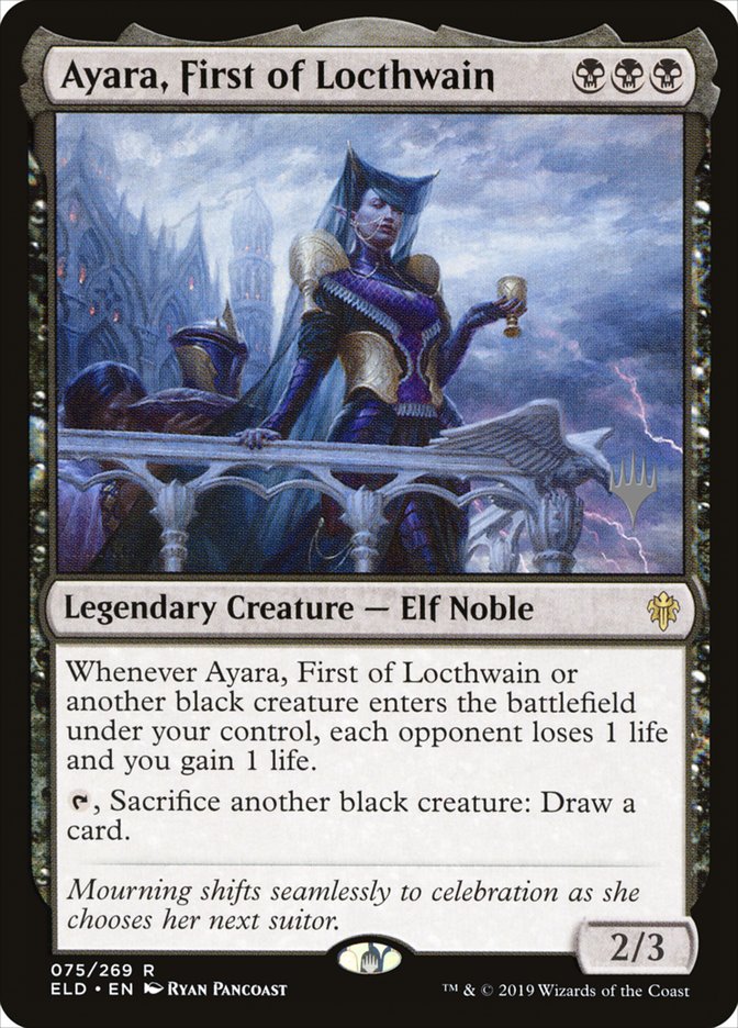 Ayara, première de Locthwain (Promo Pack) [Promos Le Trône d'Eldraine]