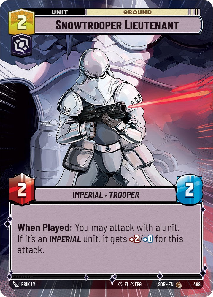 Lieutenant Snowtrooper (Hyperspace) (488) [Étincelle de rébellion]