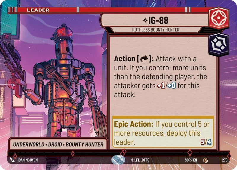 IG-88 - Chasseur de primes impitoyable (Hyperspace) (278) [Étincelle de rébellion]