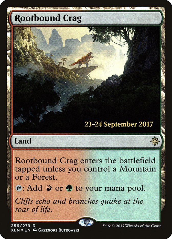 Falaise aux racines noueuses [Prerelease Promos Ixalan]
