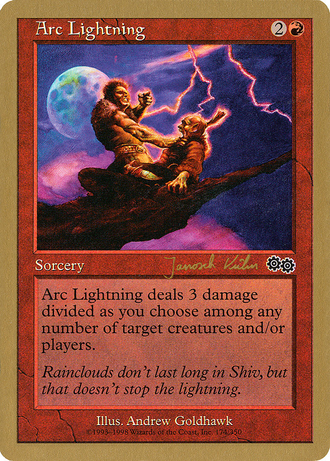 Rayo arcano (Janosch Kuhn) [World Championship Decks 2000]