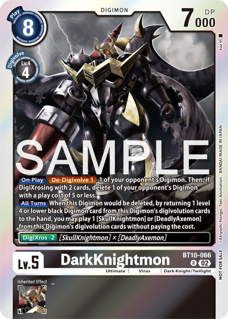 DarkKnightmon [BT10-066] (Paquete de evento 6) [Promos de Xros Encounter]