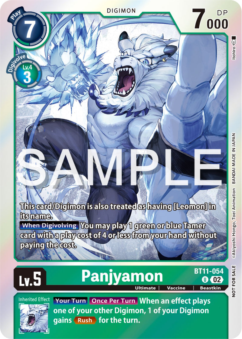 Panjyamon [BT11-054] (Paquete de evento 6) [Promos de la fase dimensional]