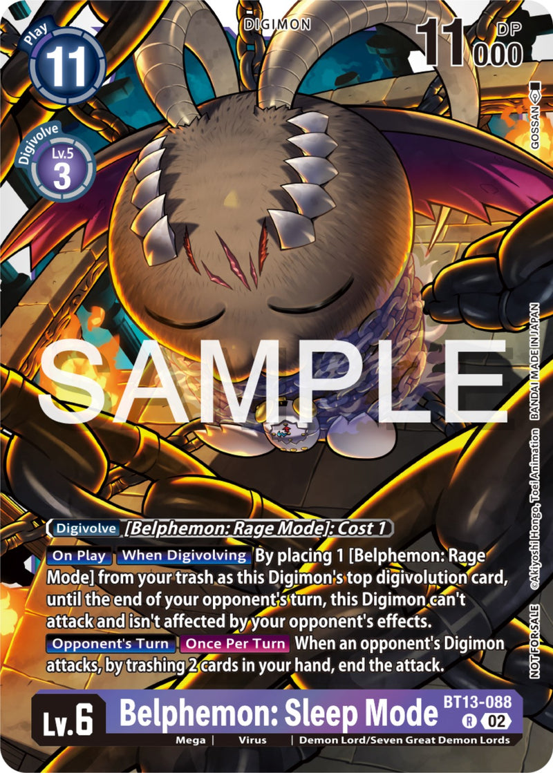 Belphemon: Modo Sueño [BT13-088] (Event Pack 6) [Promos Versus Royal Knights]