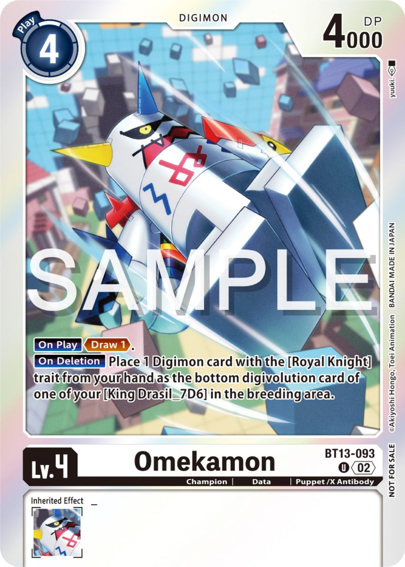 Omekamon [BT13-093] (Event Pack 6) [Promos Versus Royal Knights]