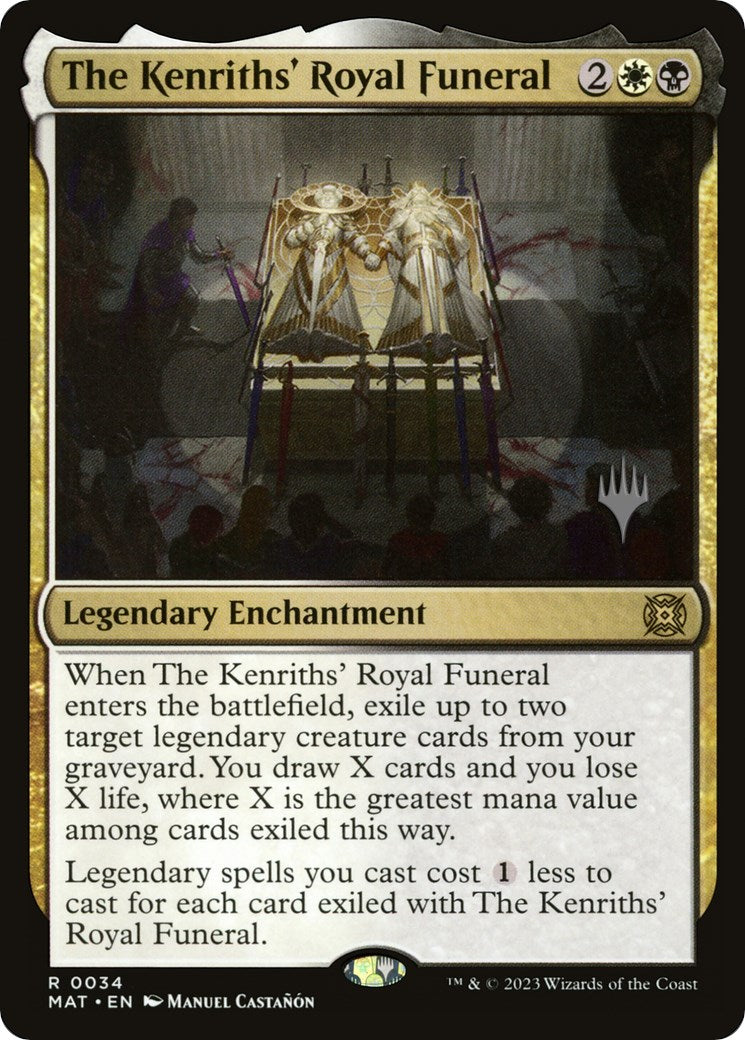Les funérailles royales des Kenrith (Pack promo) [Meurtres au manoir Karlov Promos]