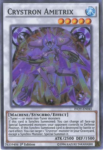 Crystron Ametrix [INOV-EN045] Super Rara
