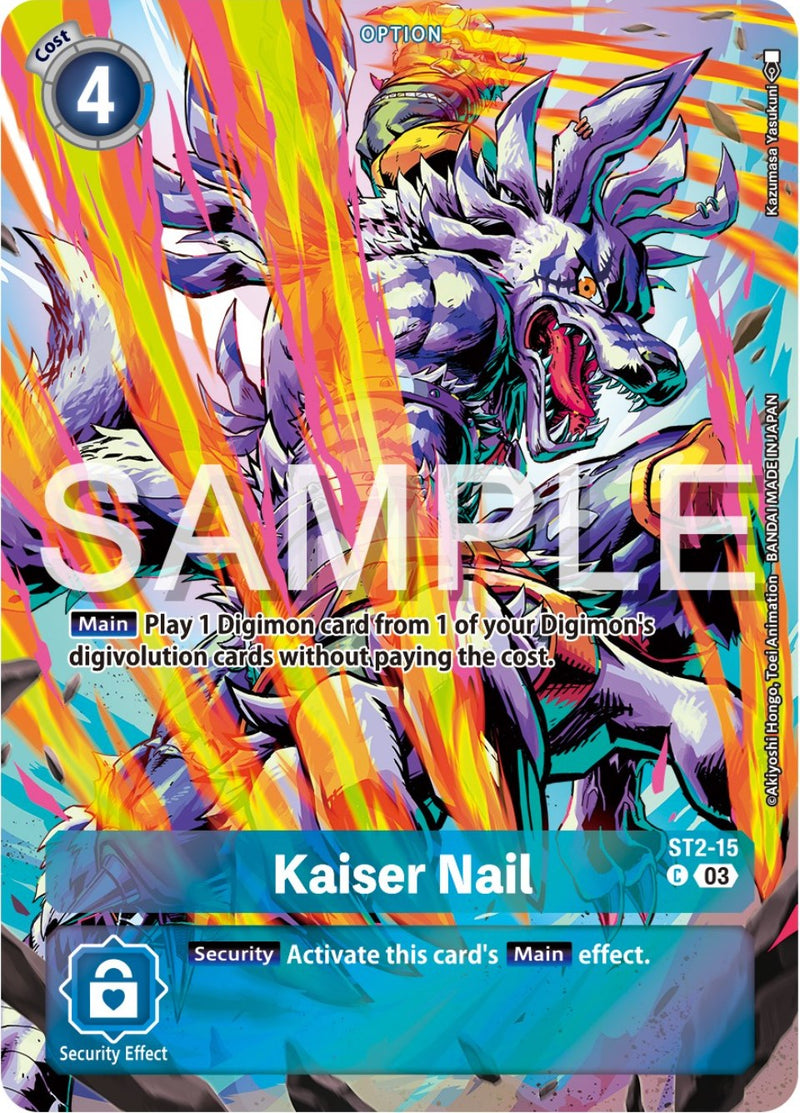 Kaiser Nail [ST2-15] (Reimpresión) [Starter Deck: Doble Tifón Advanced Deck Set]