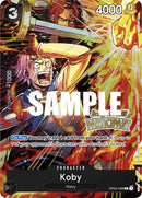 Koby (Regional sin conexión 2023) [Participante] [Cartas promocionales de One Piece]