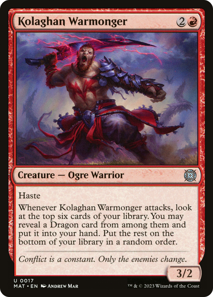 Belliciste de Kolaghan [L'invasion des machines : Le grand finale]