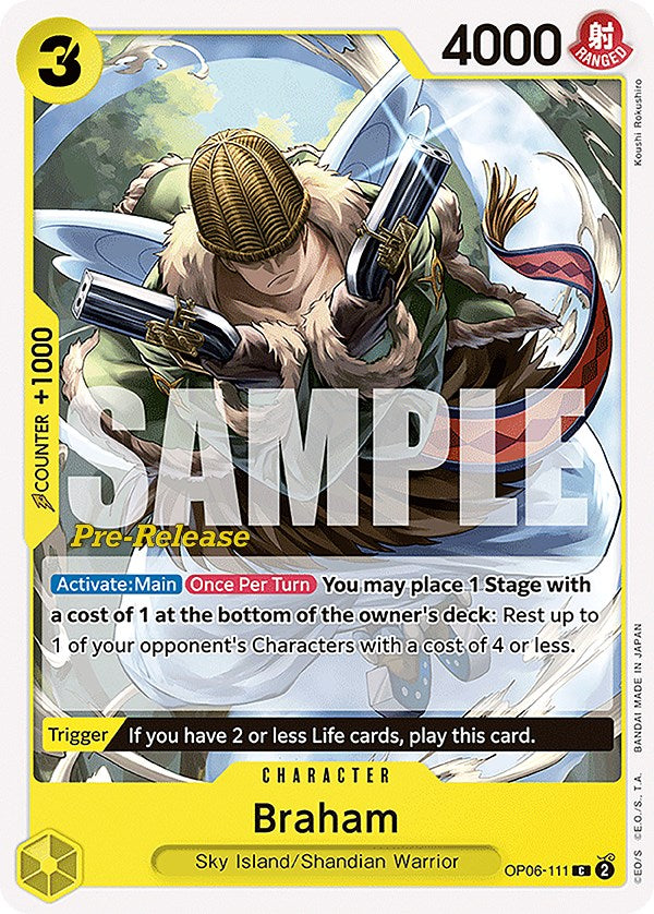 Braham [Cartas de Pre-Lanzamiento Alas del Capitán]