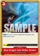 Sello del Dragón Azul: Corriente de Agua [Cartas de Pre-Lanzamiento Alas del Capitán]