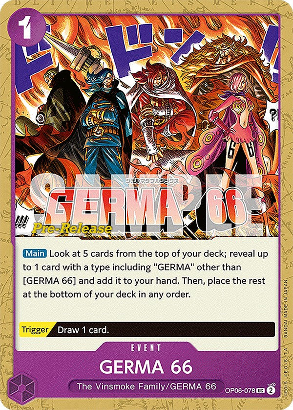 GERMA 66 [Cartas de Pre-Lanzamiento de las Alas del Capitán]