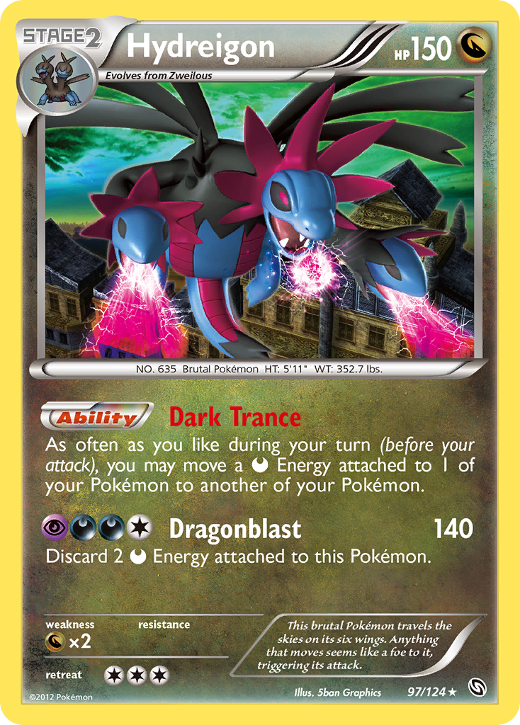 Trioxhydre (97/124) [Noir & Blanc : Dragons Exaltés]
