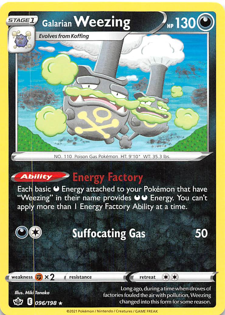 Weezing de Galar (096/198) [Espada y Escudo: Reinado Escalofriante]